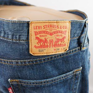 Levi's Men's 514 Straight Fit Pants 34x32